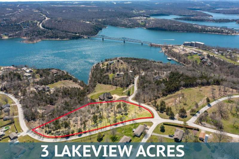 3 Acres with Gorgeous Lake View Image